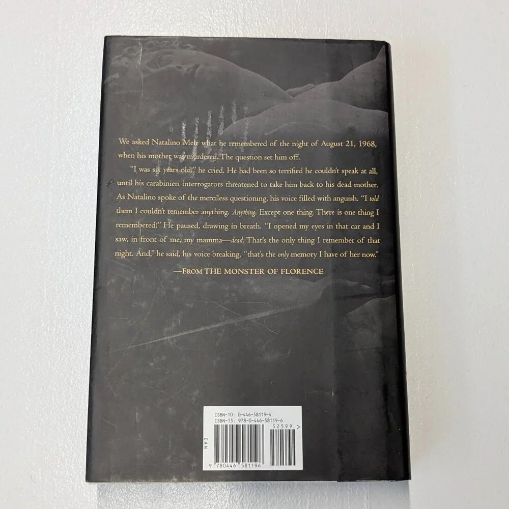The Monster of Florence Hardback Book by Douglas Preston and Mario Spezi